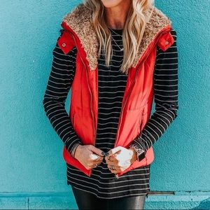 BP Long Sleeve Striped Tee